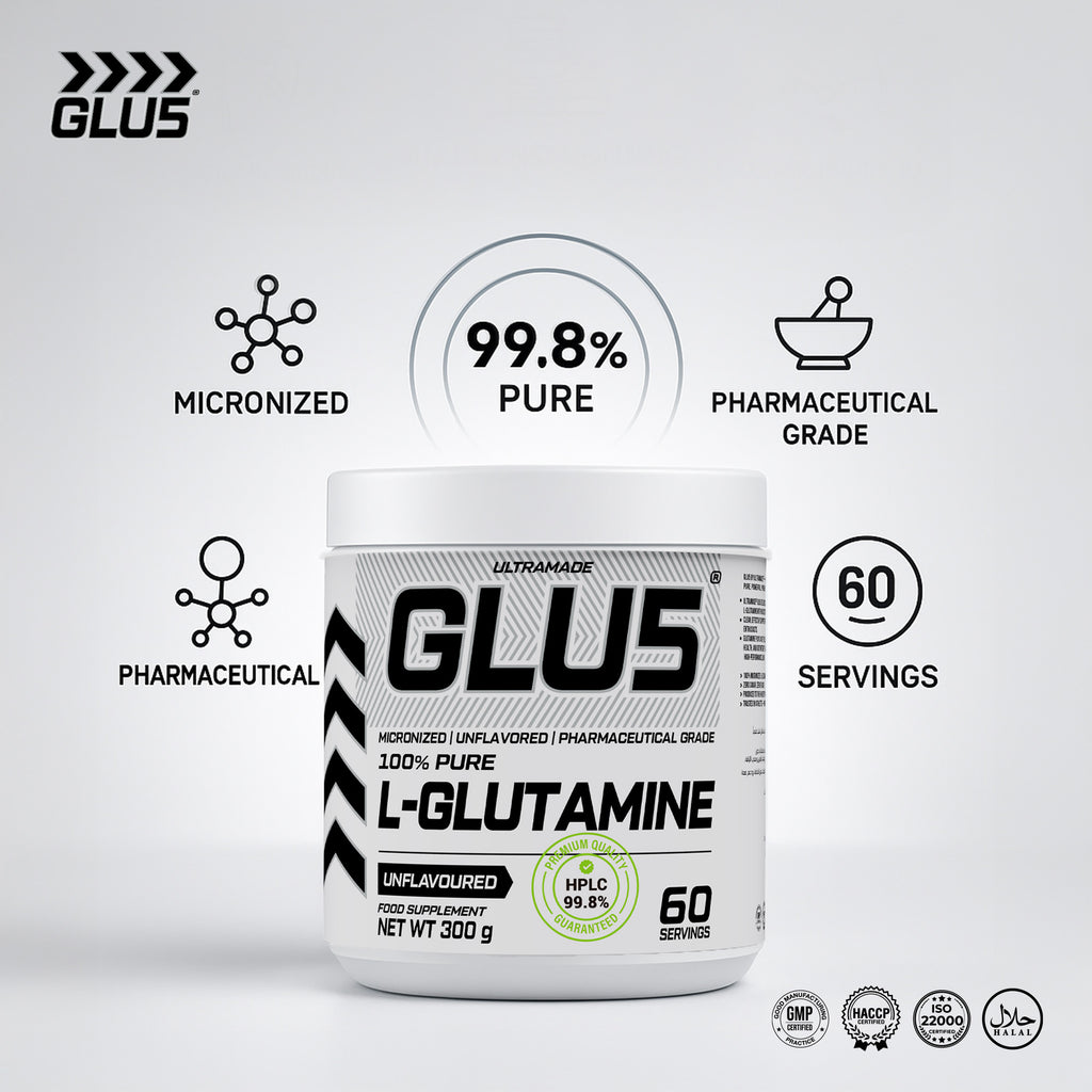 GLU5 L-Glutamine Powder 300g (60 Servings) - photo 2