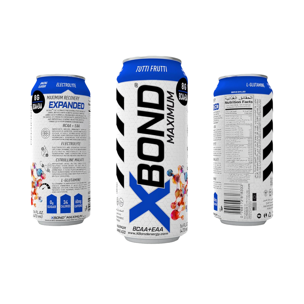 XBOND Drink BCAA+EAA Tutti Fruity - photo 3