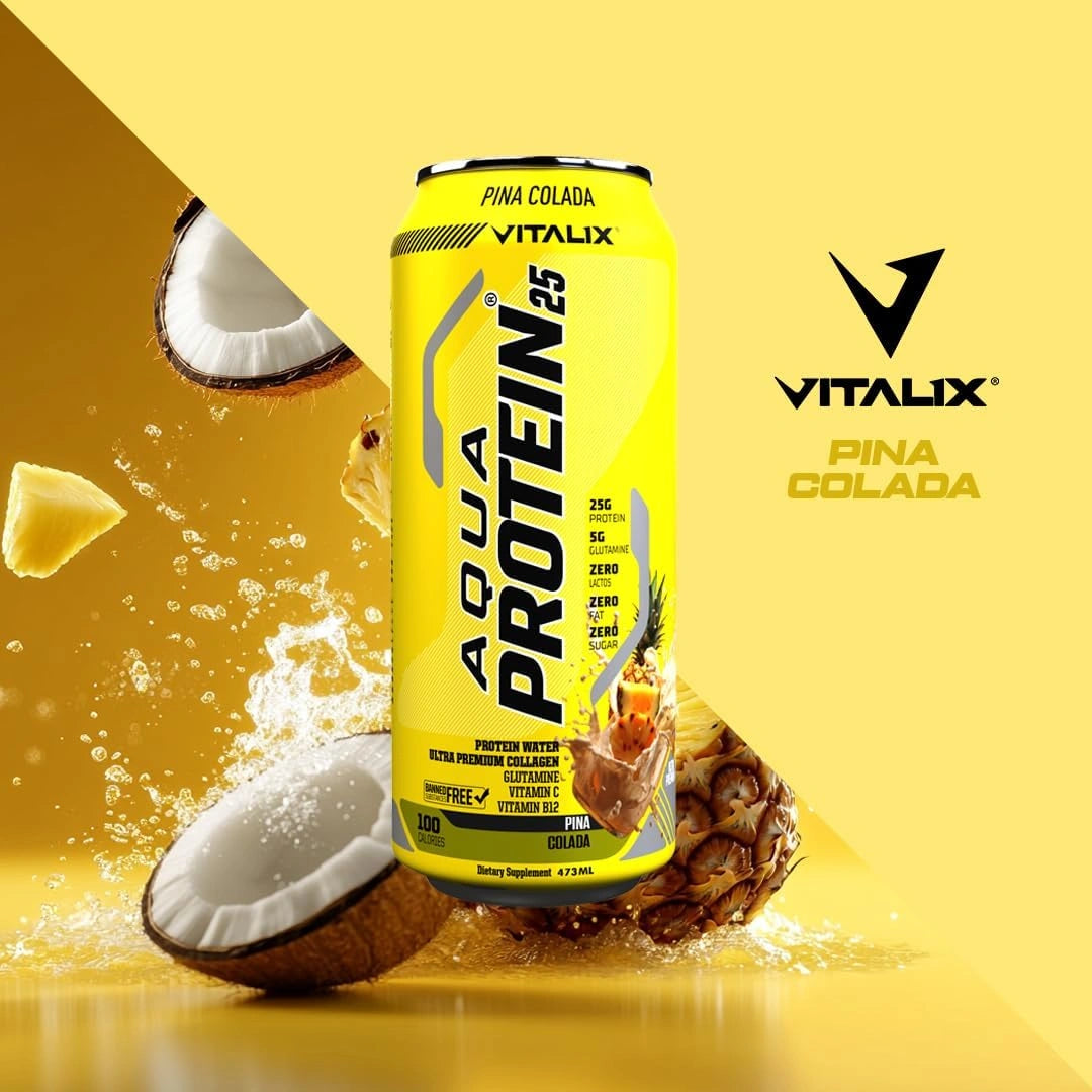 VITALIX Aqua Protein 25 Protein Water - Pina Colada - photo 7