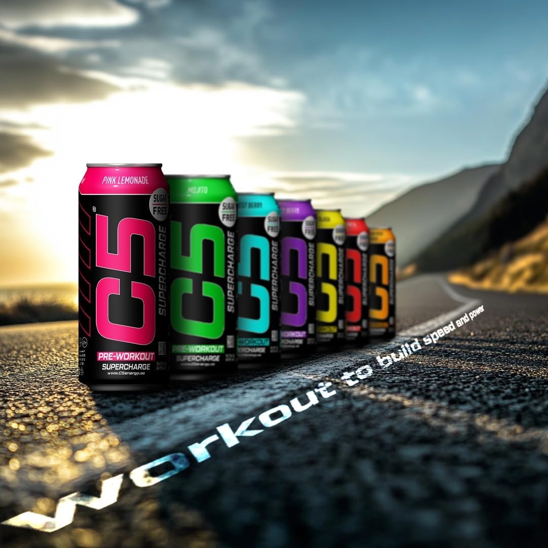 C5 Drink Supercharge Strawberry & Kiwi Pre Workout - photo 6