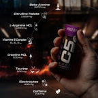 C5 SHOT Pre-Workout Drink | 80ml Liquid Shot | 200mg Caffeine - Mixed Berry - photo 4