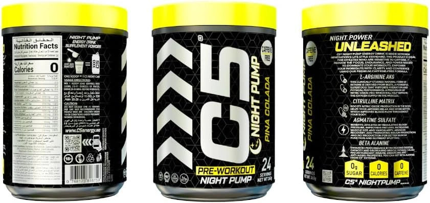 C5 Night Pump Pre Workout Powder Pina Colada - photo 4