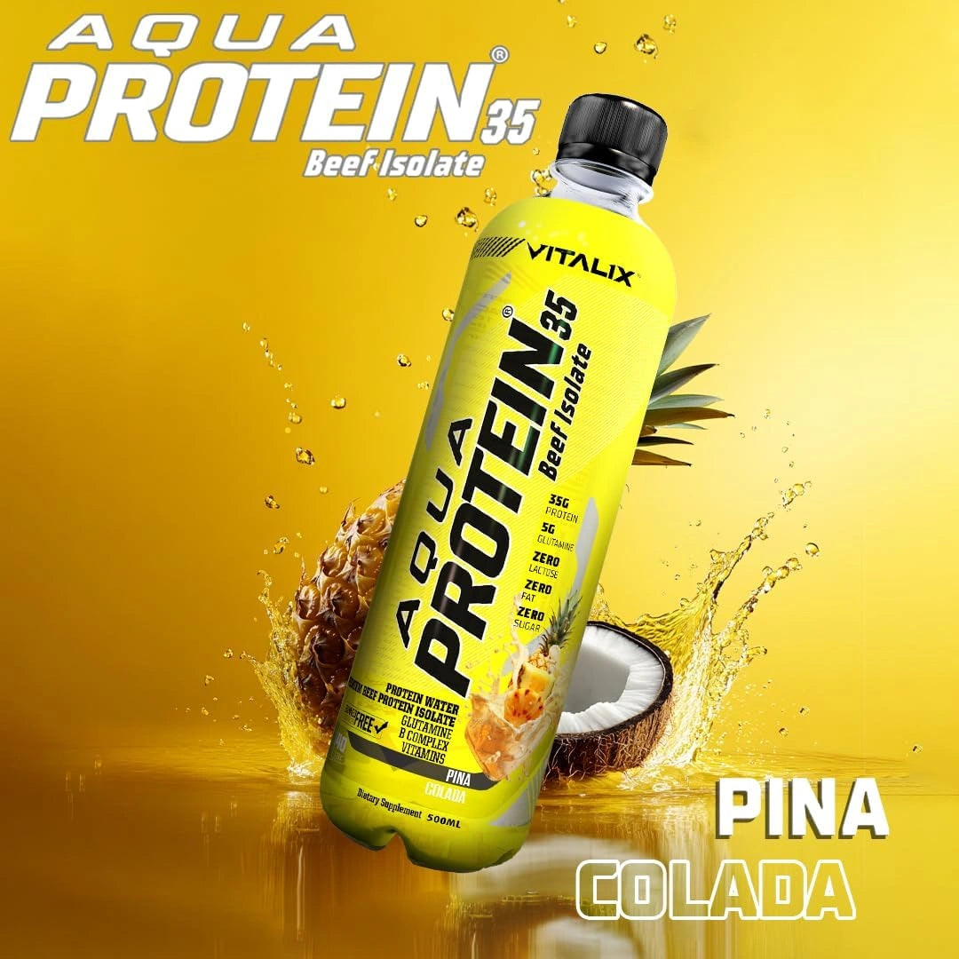 Aqua Protein 35 Premium Beef Protein Isolate - Pina Colada - photo 3