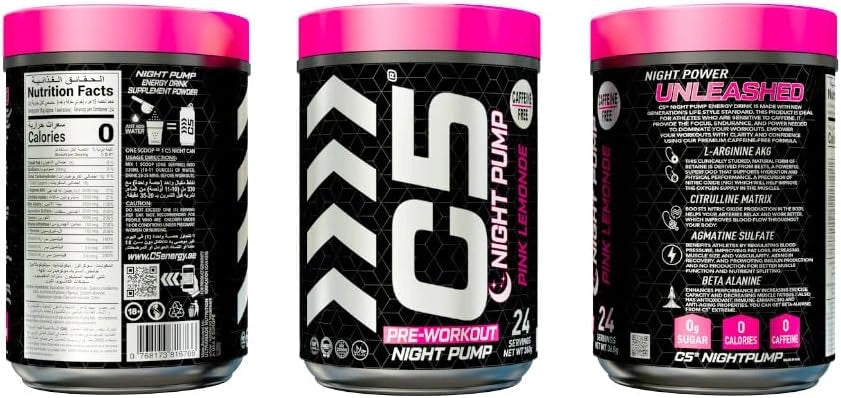 C5 Night Pump Pre Workout Powder Pink Lemonade - photo 3