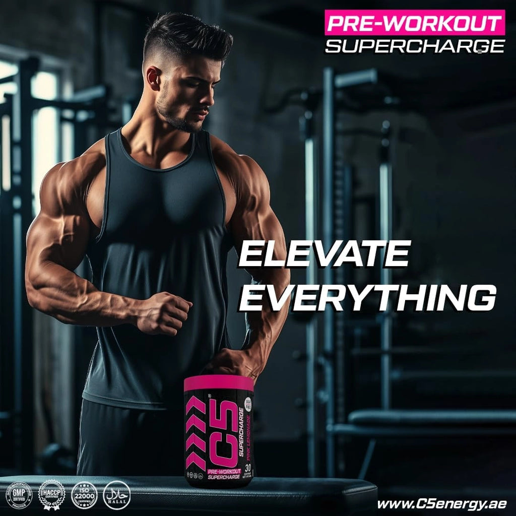 C5 Supercharge Pre Workout Powder Pink Lemonade - photo 4