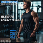 C5 Supercharge Pre Workout Powder Blue Raspberry - photo 4