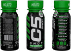 C5 SHOT Pre-Workout Drink | 80ml Liquid Shot | 200mg Caffeine - Mojito - photo 2