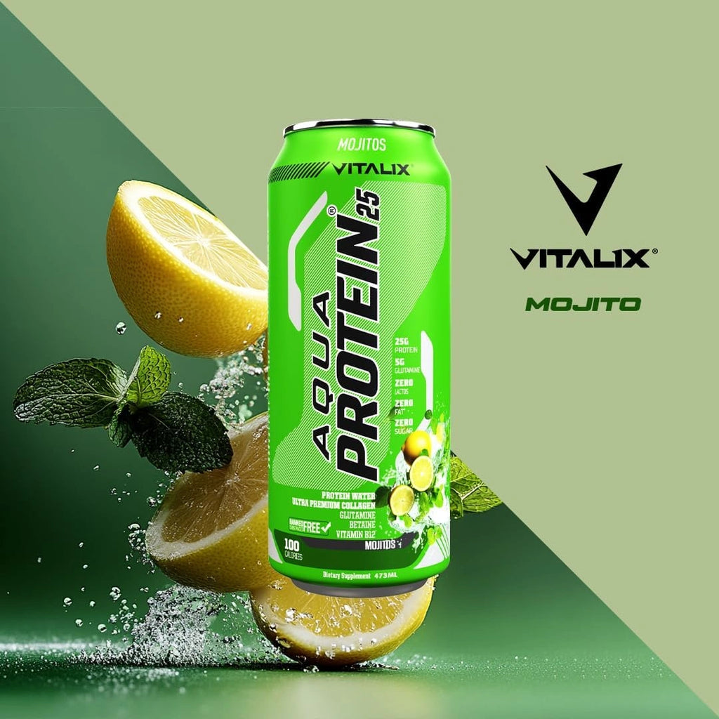 VITALIX Aqua Protein 25 Protein Water - Mojito - photo 9