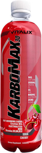 KarboMax® 30 - Sour Cherry | Carbohydrate Drink | Fast Carb with 30g Carbs - photo 2
