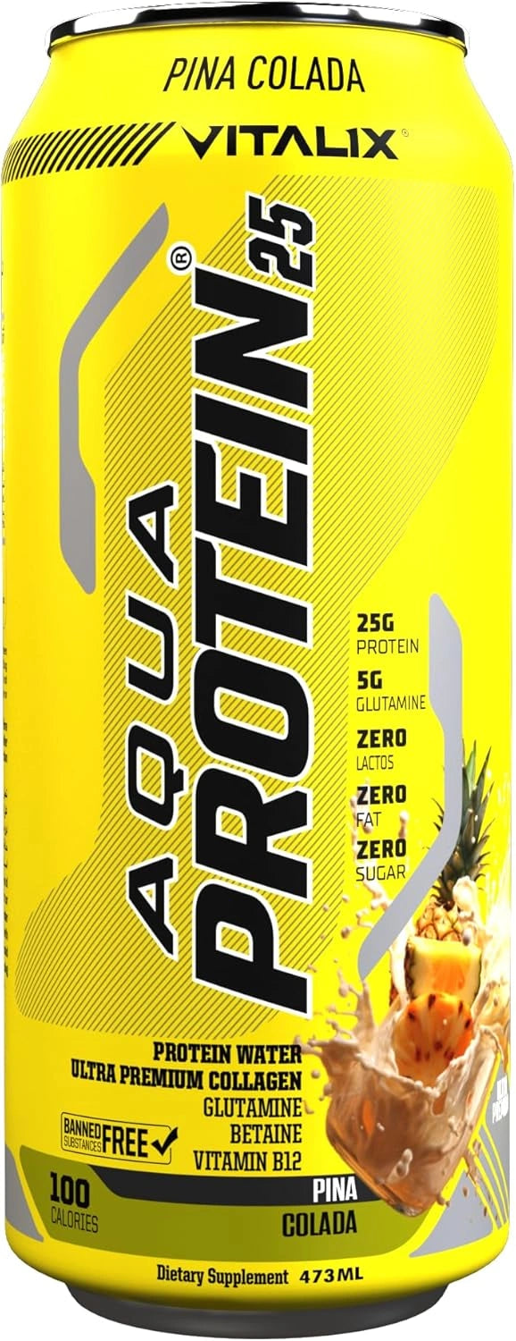 VITALIX Aqua Protein 25 Protein Water - Pina Colada - photo 3