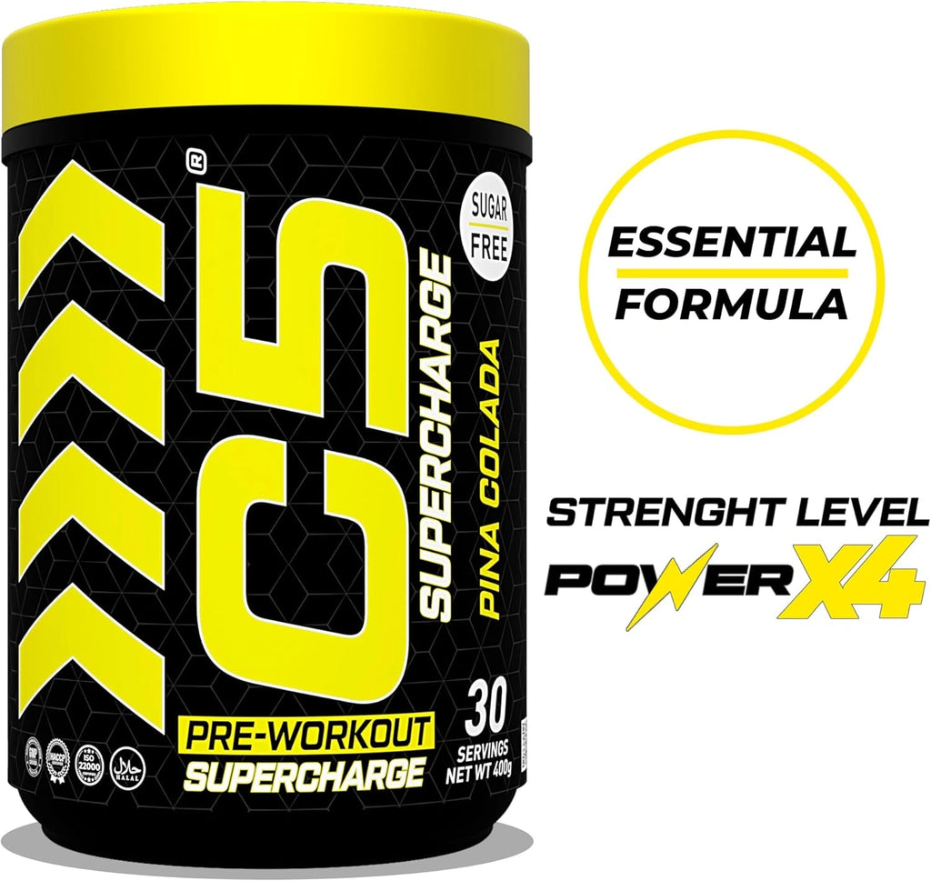 C5 Supercharge Pre Workout Powder Pina Colada - photo 2