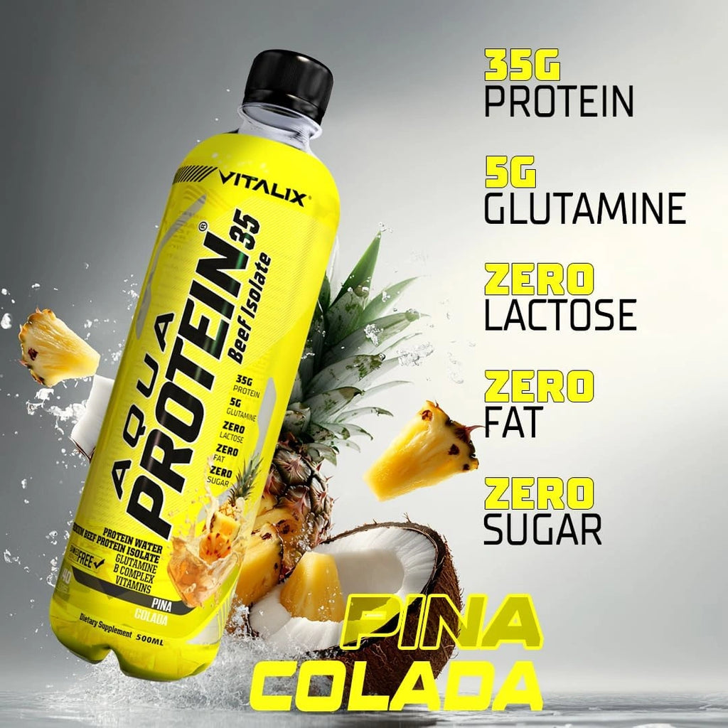 Aqua Protein 35 Premium Beef Protein Isolate - Pina Colada - photo 4