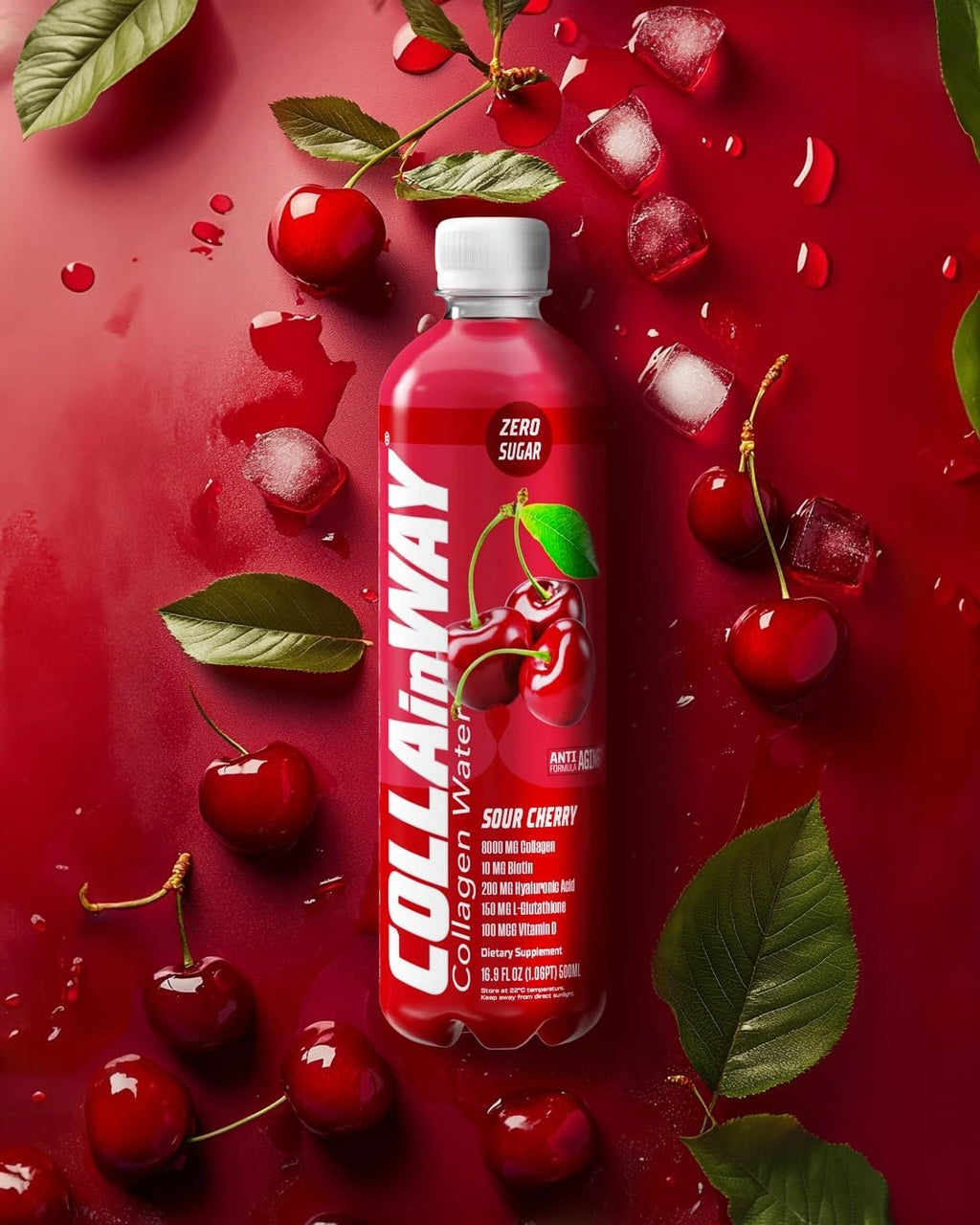 Collainway Collagen Drink 8000mg - Sour Cherry - photo 5