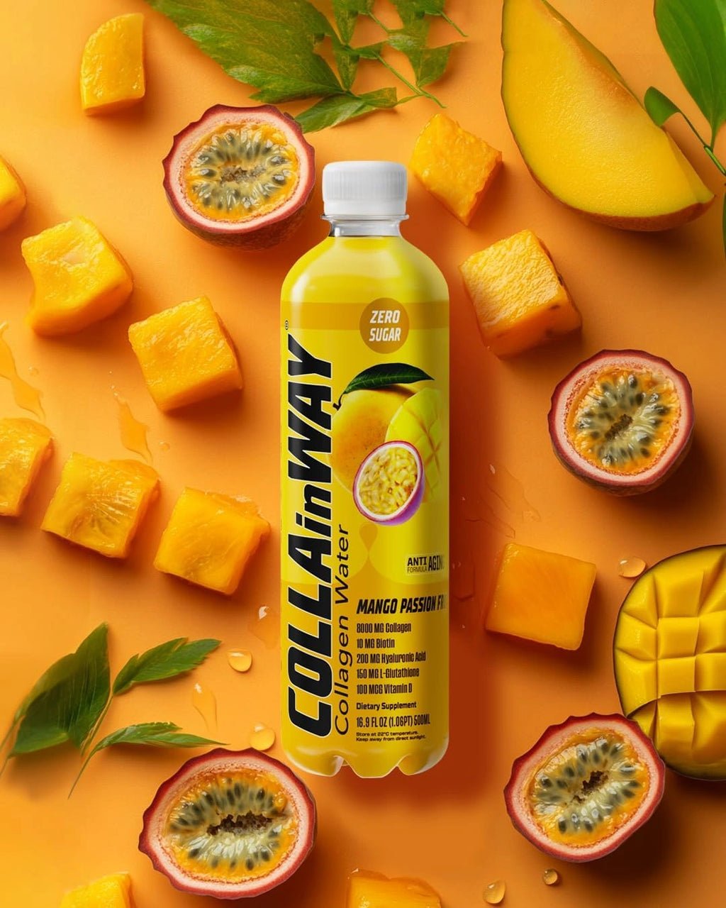 Collainway Collagen Drink 8000mg - Mango Passion Fruit - photo 4
