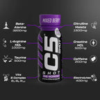 C5 SHOT Pre-Workout Drink | 80ml Liquid Shot | 200mg Caffeine - Mixed Berry - photo 5