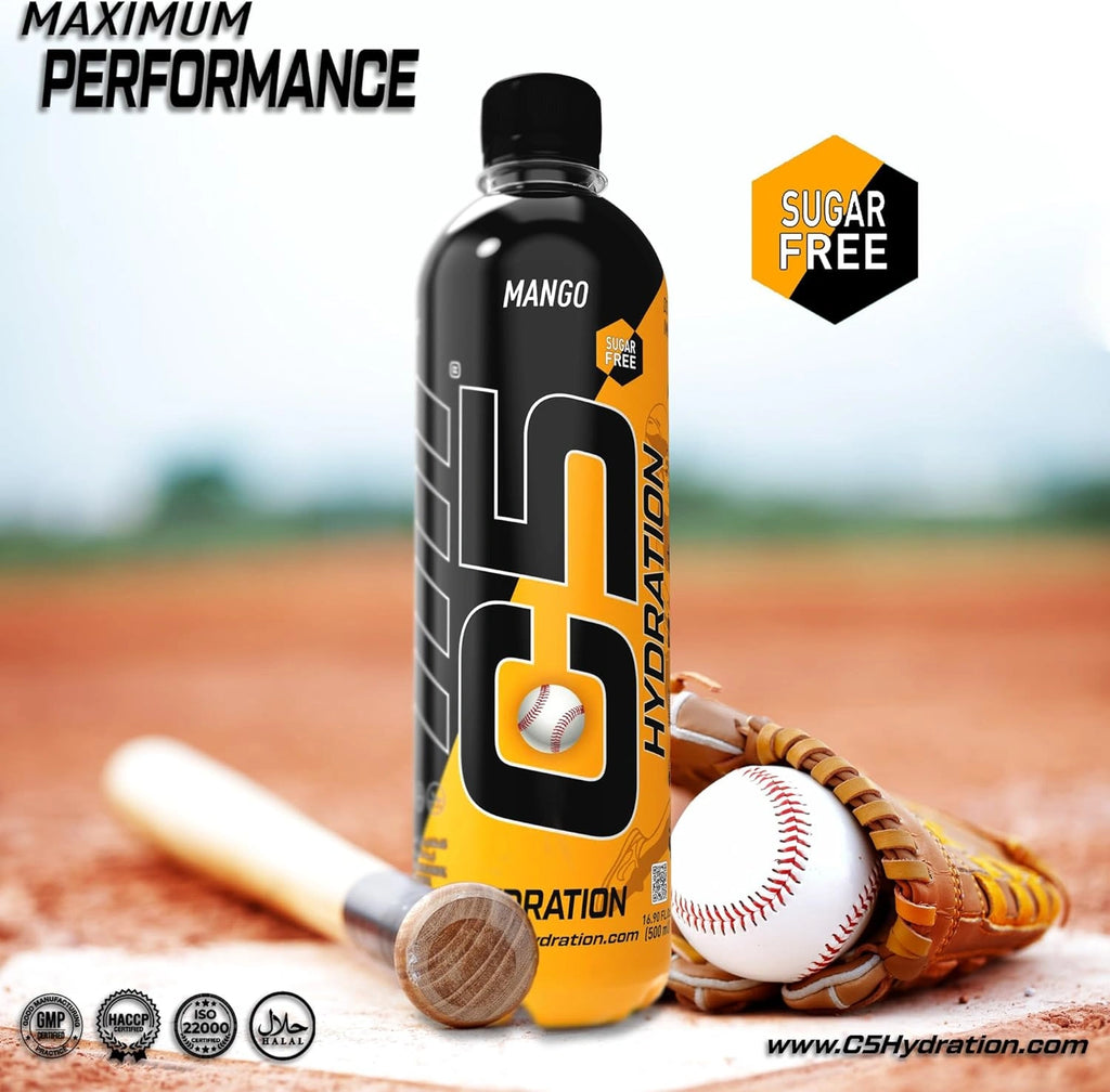 C5 Hydration Passion Fruit Mango Electrolytes Vitamin Water- Zero Sugar - photo 3