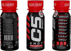 C5 SHOT Pre-Workout Drink | 80ml Liquid Shot | 200mg Caffeine - Sour Cherry - photo 2