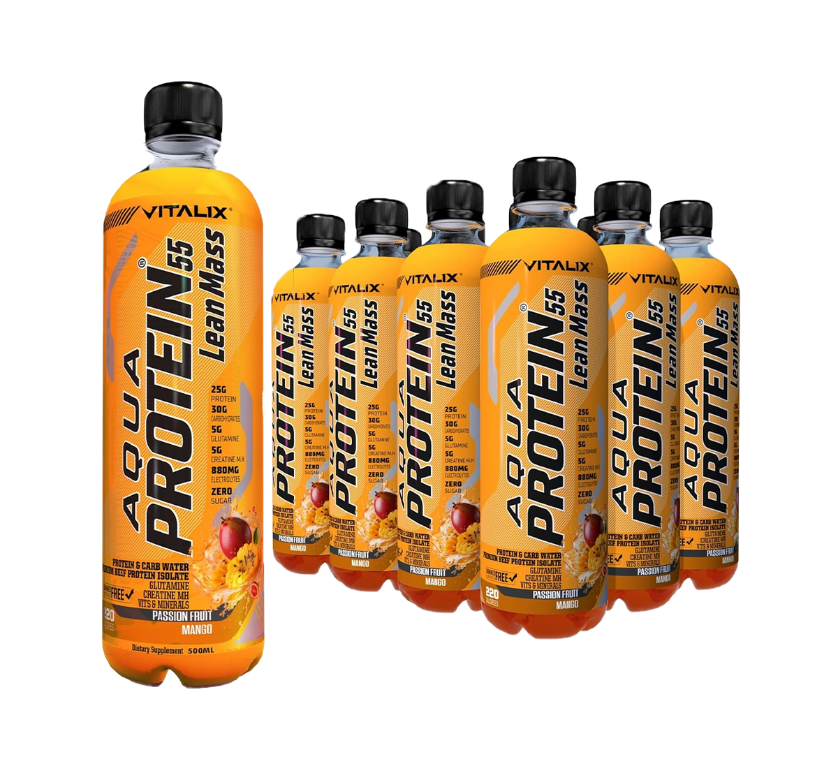 Aqua Protein 55 Lean Post Workout Drink - Passion Fruit Mango - Ultramade