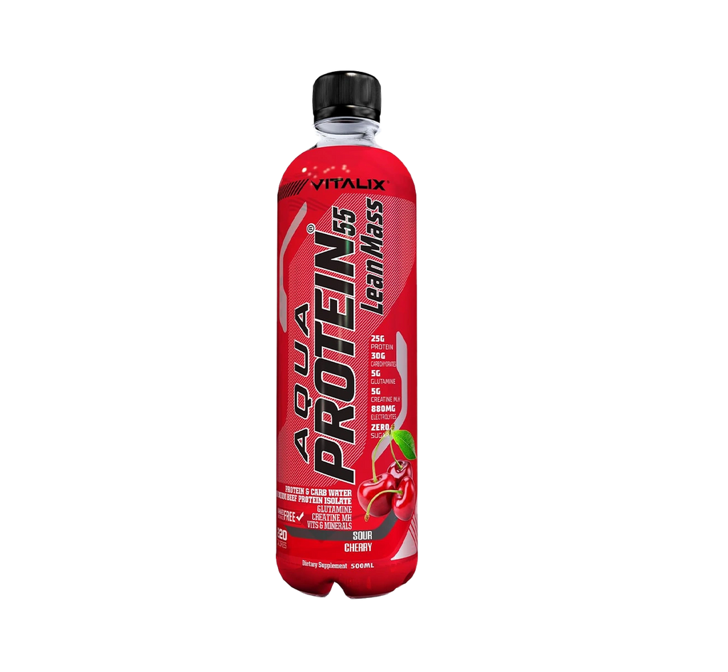 Aqua Protein 55 Lean Mass Post Workout Drink - Sour Cherry - photo 2