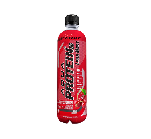 Aqua Protein 55 Lean Mass Post Workout Drink - Sour Cherry - photo 2