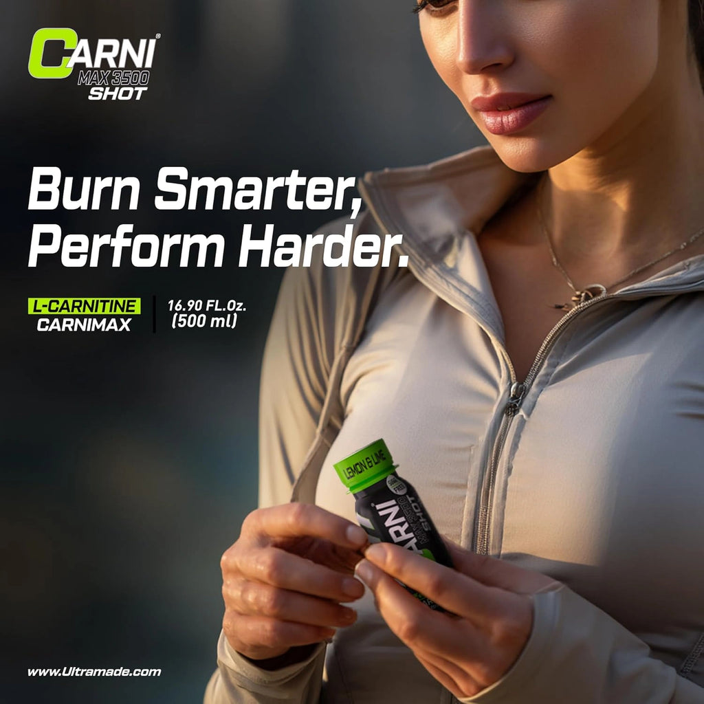 Carni Shot L-Carnitine Sugar-Free Lemon & Lime Pack of 12 - photo 4