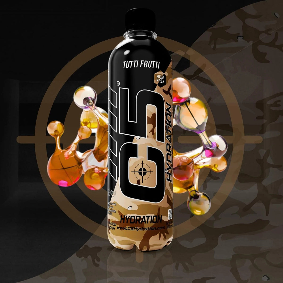 C5 Hydration Tutti Fruity Electrolytes Vitamin Water - Zero Sugar - photo 3