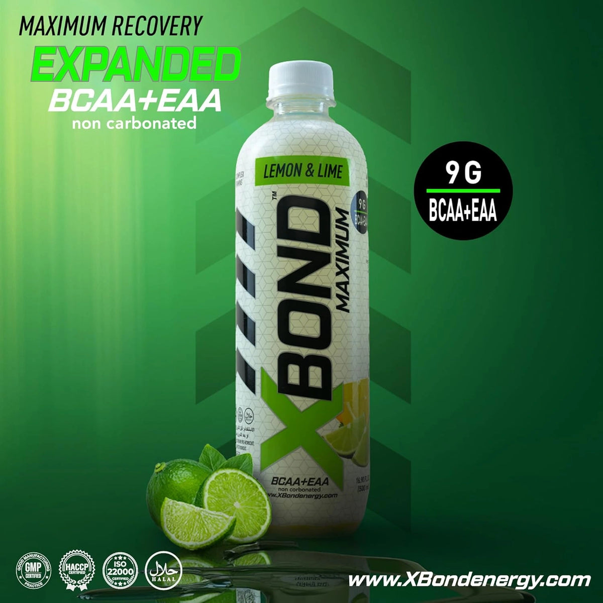 XBOND Drink Non Carbonated BCAA+EAA Lemon & Lime - photo 3
