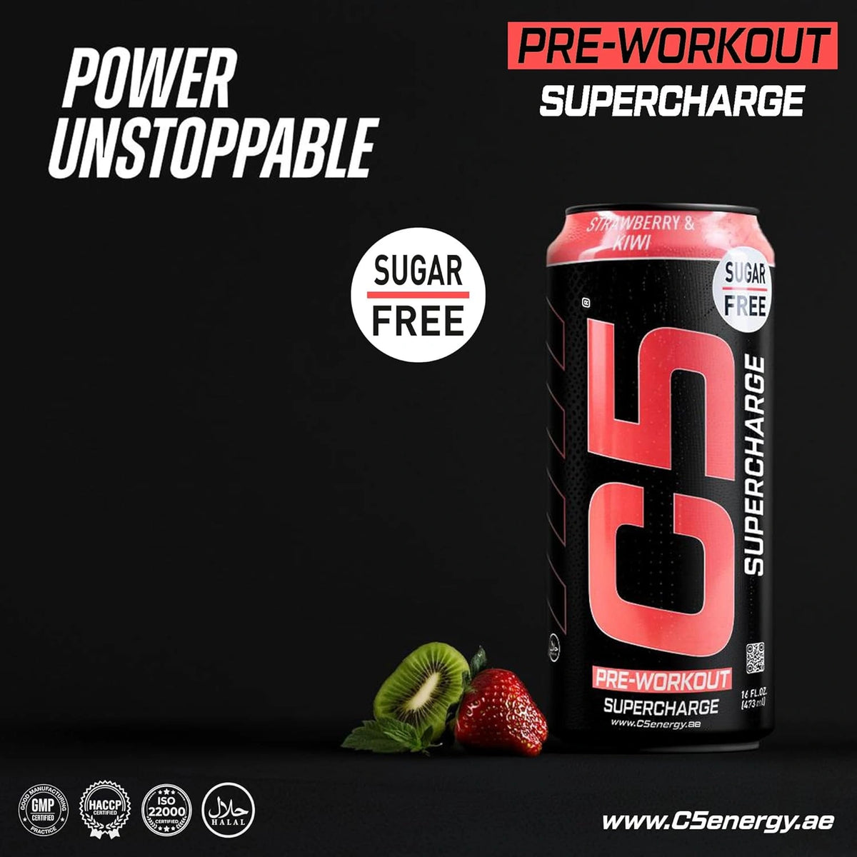 C5 Drink Supercharge Strawberry & Kiwi Pre Workout - photo 7