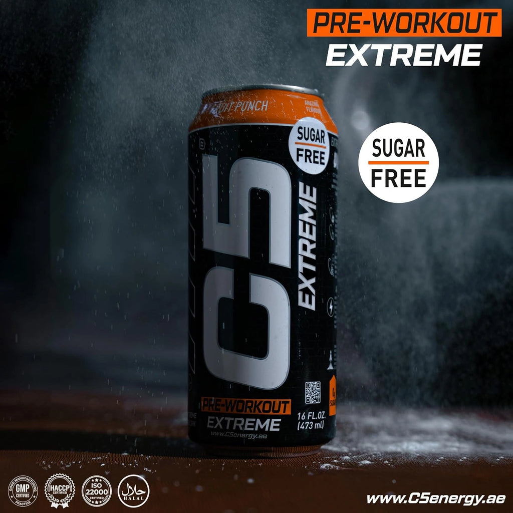 C5 Drink Extreme Fruit Punch - Pre Workout - photo 2