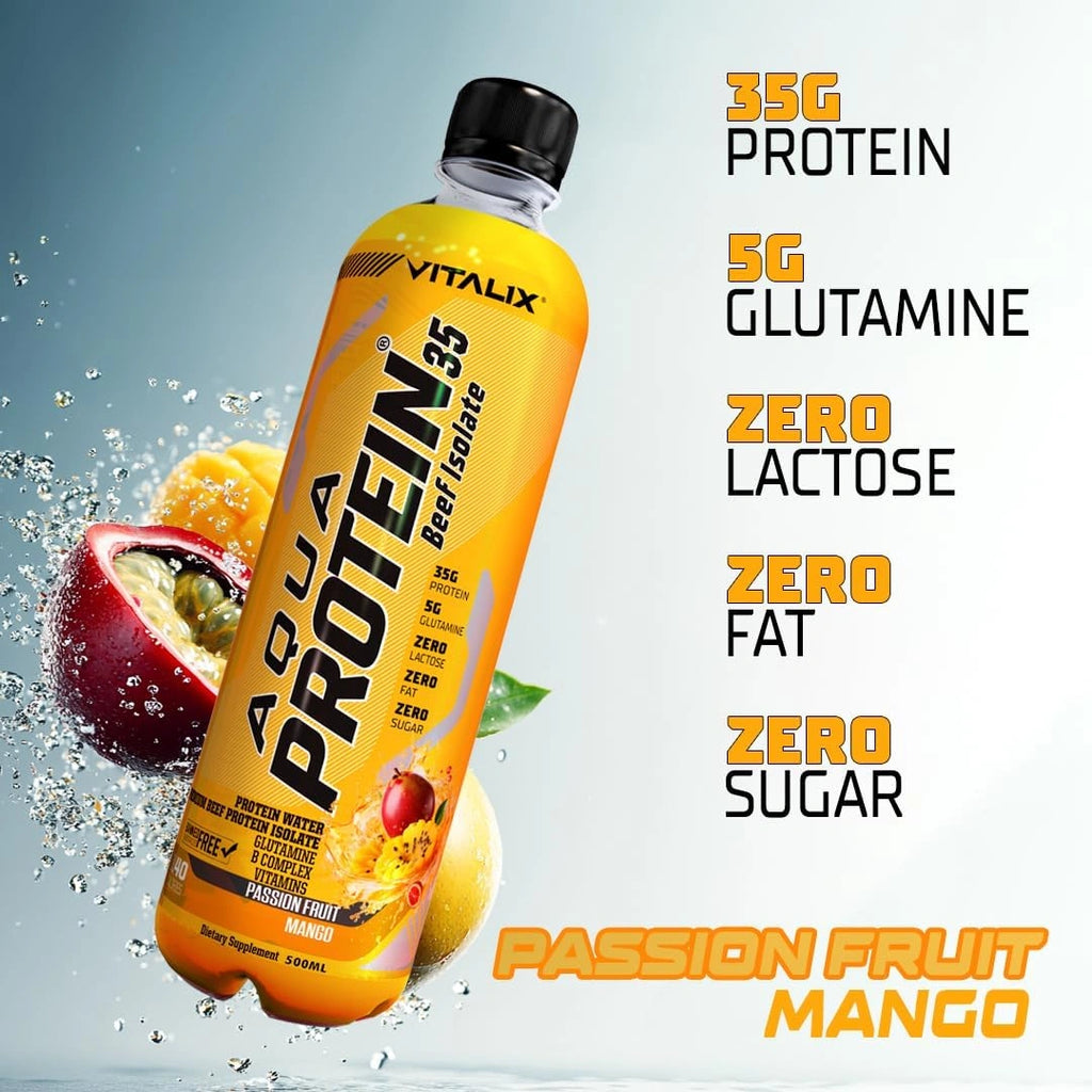 Aqua Protein 35 Premium Beef Protein Isolate - Mango Passion Fruit - photo 3