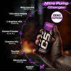 C5 PUMP Shot Pre-Workout, Caffeine-Free (Pack of 12, Mixed Berry) - photo 5