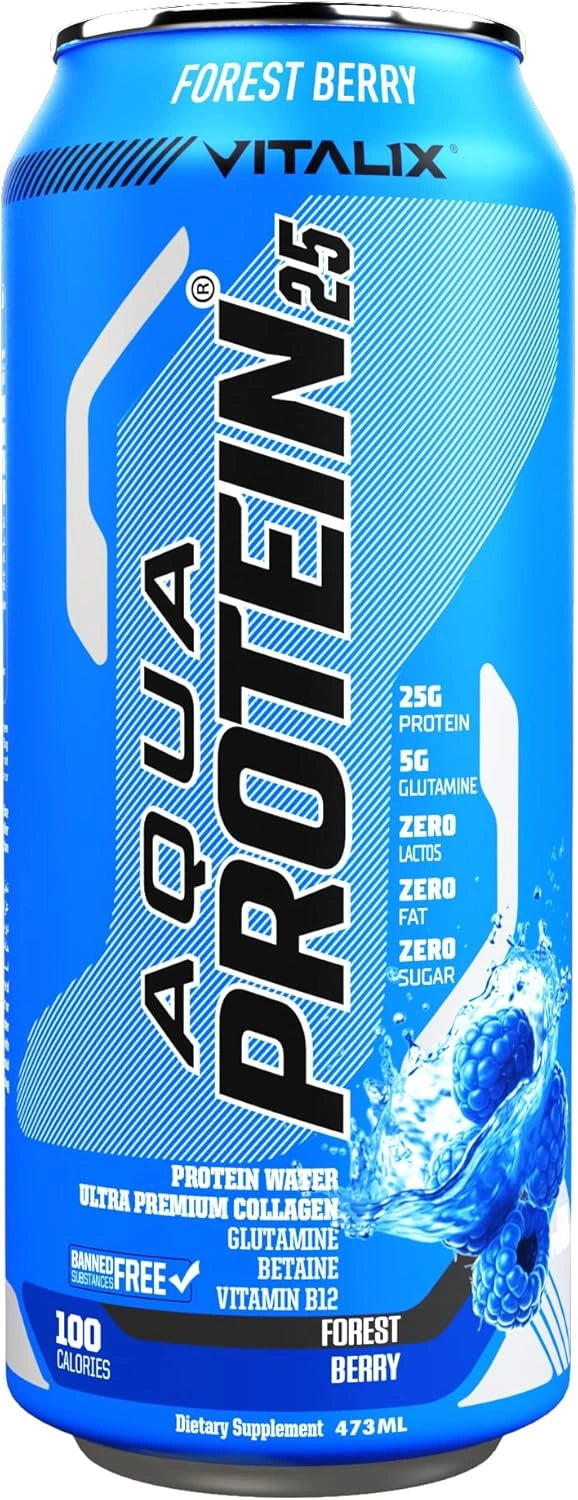 VITALIX Aqua Protein 25 Protein Water - Forrest Berry - photo 4