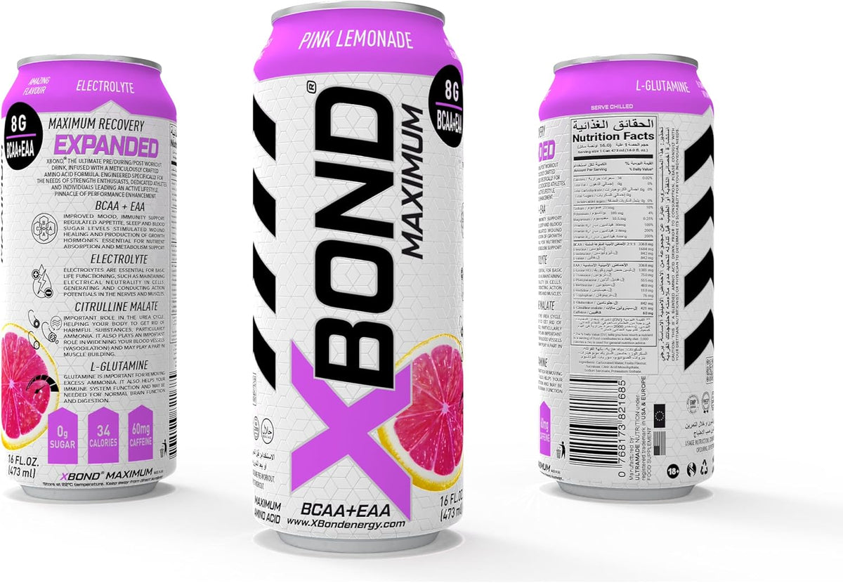 XBOND Drink BCAA+EAA Pink Lemonade - photo 3