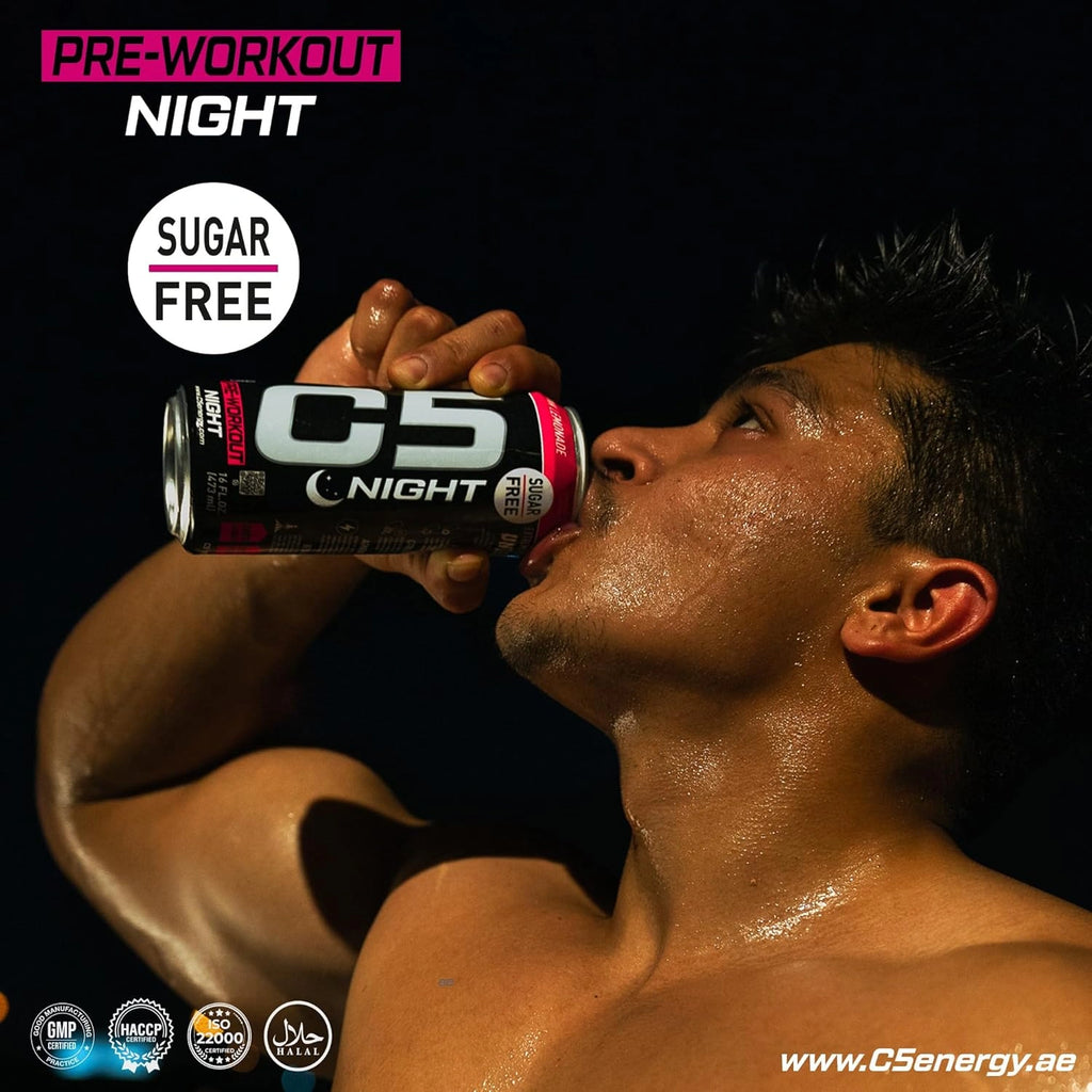 C5 Drink Night Pink Lemonade, Pre Workout - photo 2