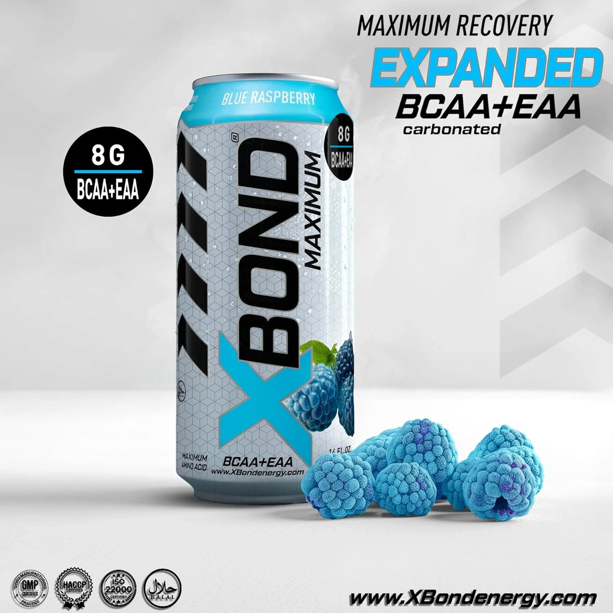 XBOND Drink BCAA+EAA Blue Rasbperry - photo 4