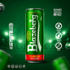 Blazeberg Strawberry Malt Flavour Drink, 0.0% Alcohol, Banned Substance Free, 355ml, Pack - photo 5