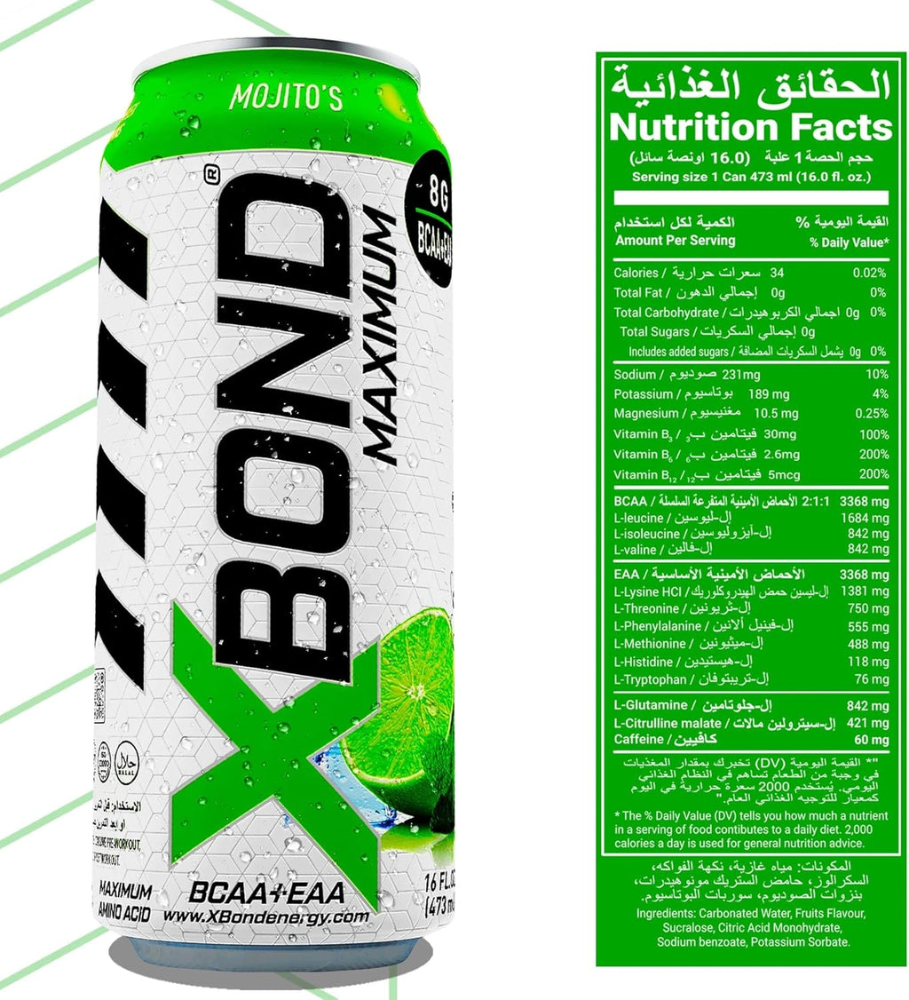 XBOND Drink BCAA+EAA Mojito - photo 7