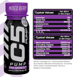 C5 PUMP Shot Pre-Workout, Caffeine-Free (Pack of 12, Mixed Berry) - photo 6