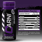 Carni Shot L-Carnitine Sugar-Free Mixed Berry Pack of 12 - photo 5