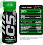 C5 PUMP Shot Pre-Workout, Caffeine-Free (Pack of 12, Mojito) - photo 5
