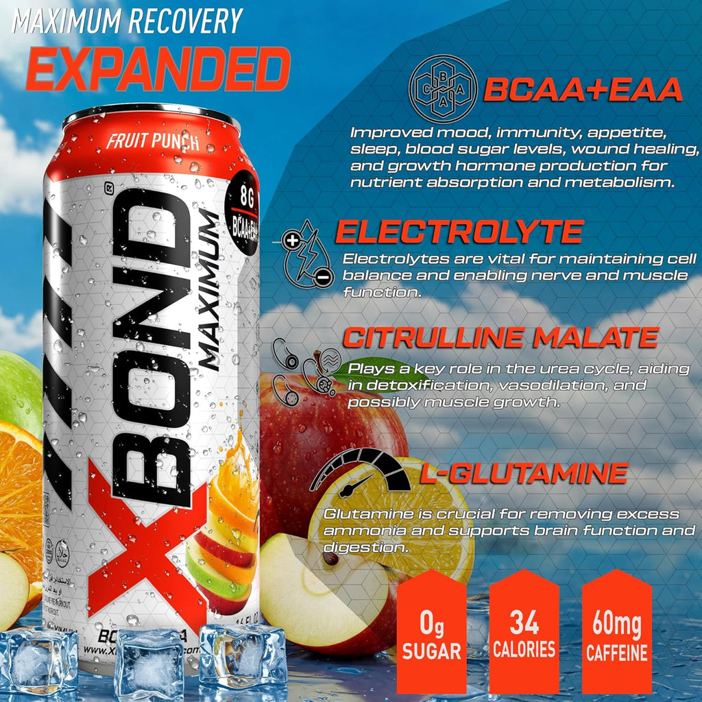 XBOND Drink BCAA+EAA Fruit Punch - photo 7