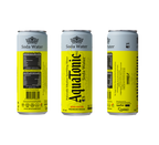 Aquatonic® Naturally Alkaline Soda Water – Zero Sugar Premium Mixer, 355ml Slim Can - photo 2