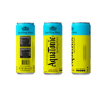 Aquatonic® Zero Sugar Sparkling Water – Naturally Alkaline Premium Mixer, 355ml Slim Can - photo 2