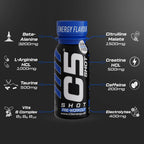 C5 SHOT Pre-Workout Drink Energy Flavour | 80ml Liquid Shot | 200mg Caffeine - photo 5