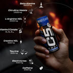 C5 SHOT Pre-Workout Drink Energy Flavour | 80ml Liquid Shot | 200mg Caffeine - photo 6
