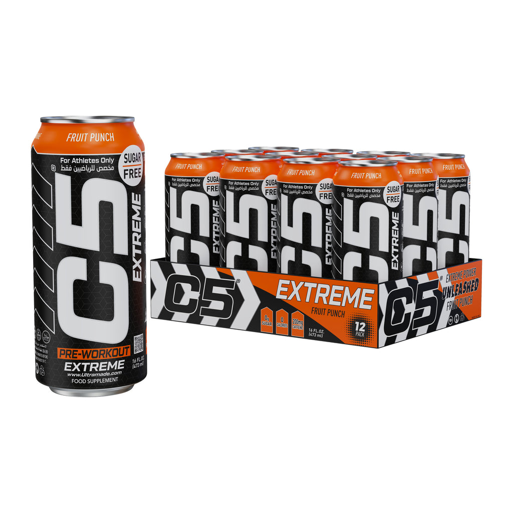 C5 Drink Extreme Fruit Punch - Pre Workout - Ultramade