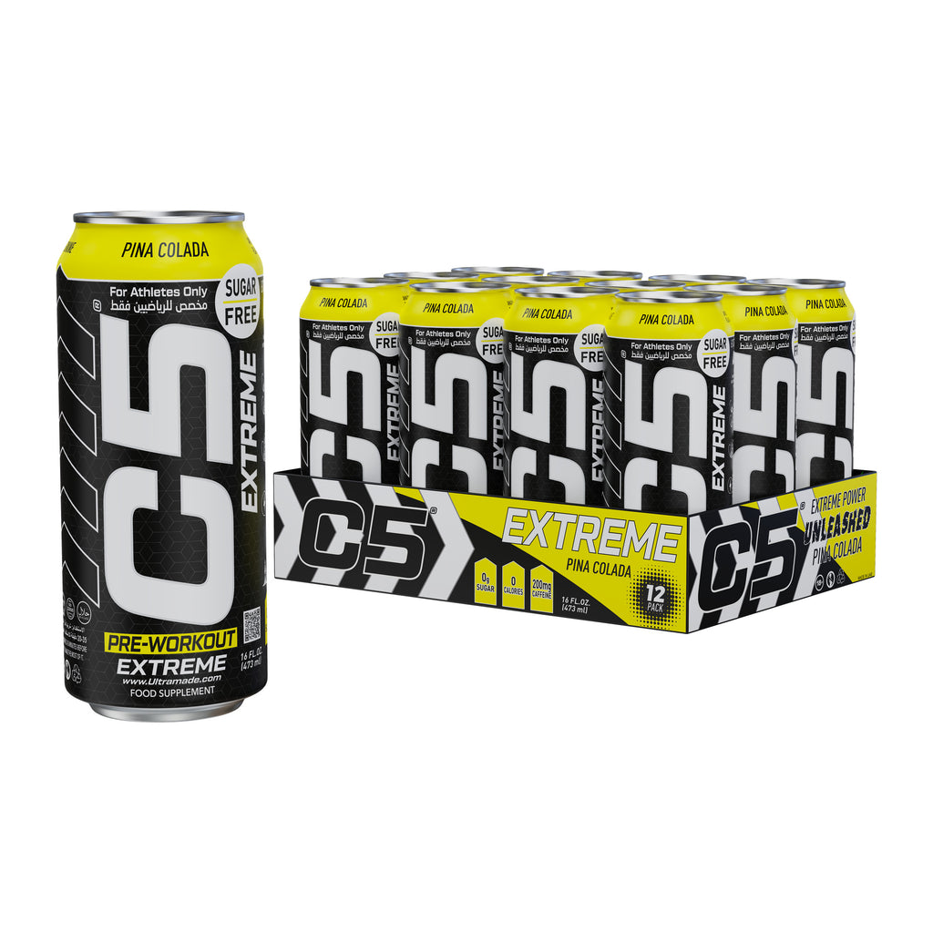 C5 Drink Extreme Pina Colada Pre Workout - Ultramade