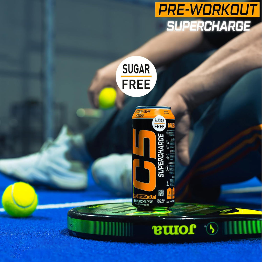 C5 Drink Supercharge Passion Fruit Mango Pre Workout - photo 5