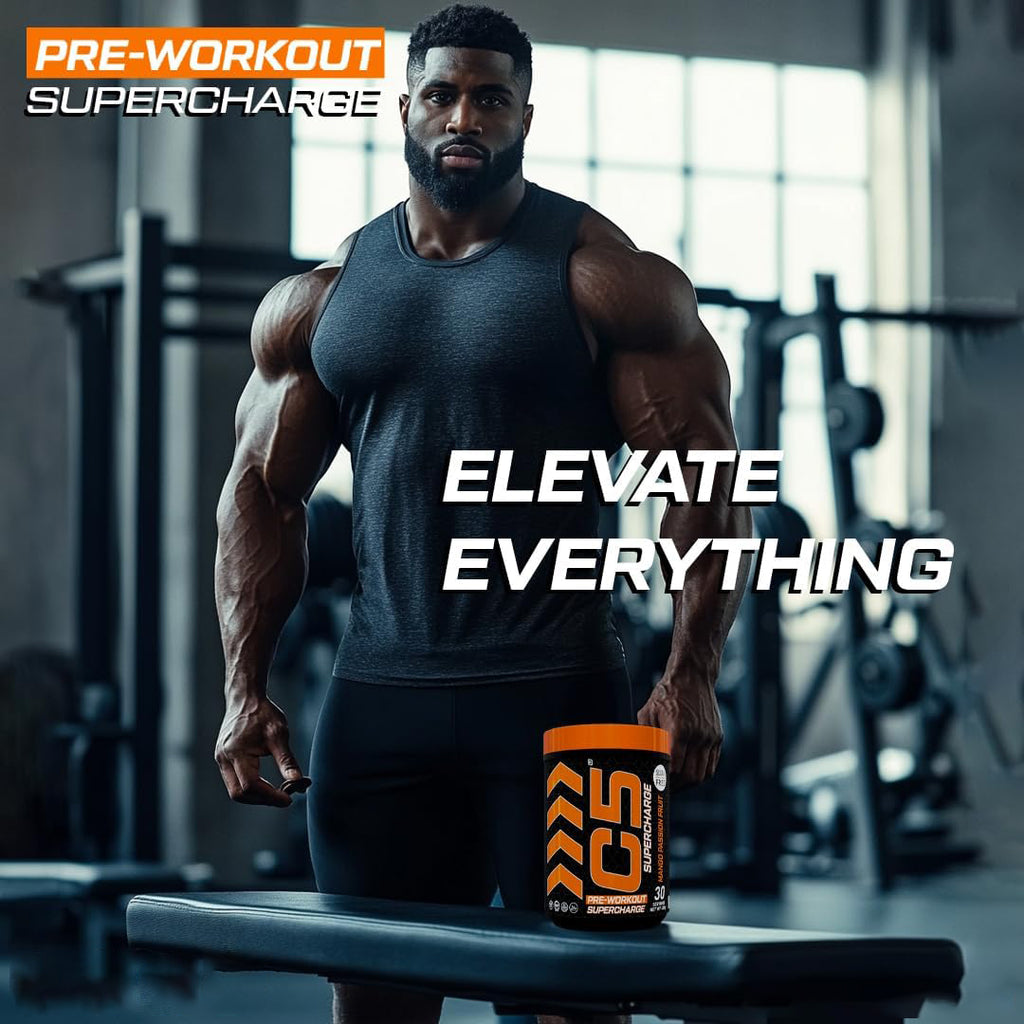 C5 Supercharge Pre Workout Powder Mango Passion Fruit - photo 6