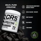 CR5 Creatine Monohydrate Powder 360g (72 Servings) – Unflavoured, Micronized, 99.8% - photo 3